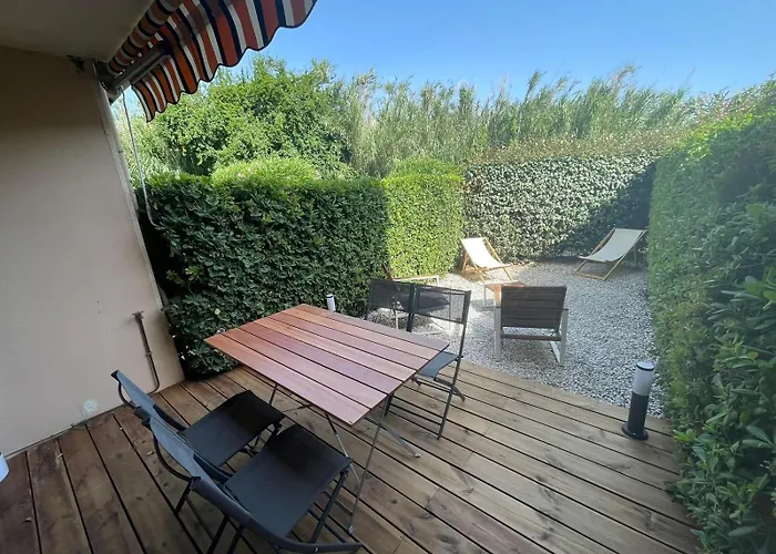 公寓 Studio 4 Personnes, Coin Cabine, Climatisation, Terrasse, Parking, Mer 勒拉旺杜