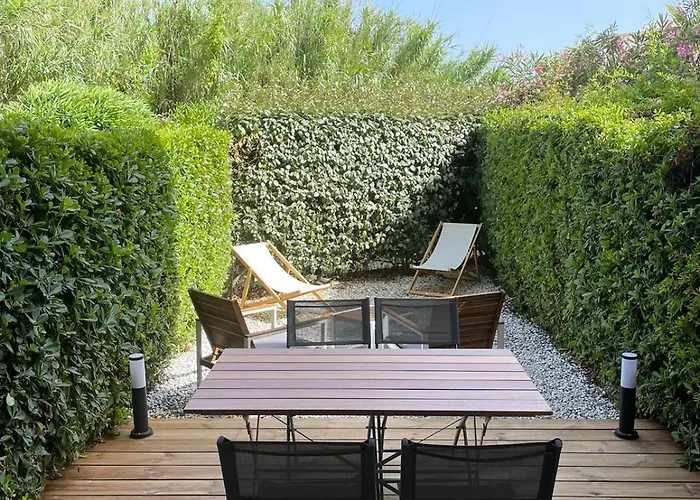 Studio 4 Personnes, Coin Cabine, Climatisation, Terrasse, Parking, Mer