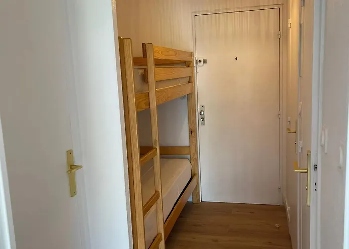 Lägenhet Studio 4 Personnes, Coin Cabine, Climatisation, Terrasse, Parking, Mer