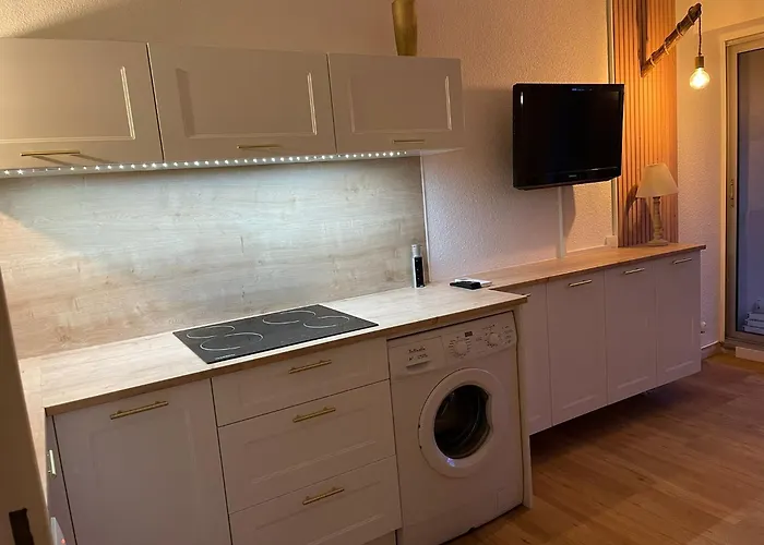 Studio 4 Personnes, Coin Cabine, Climatisation, Terrasse, Parking, Mer Lägenhet *